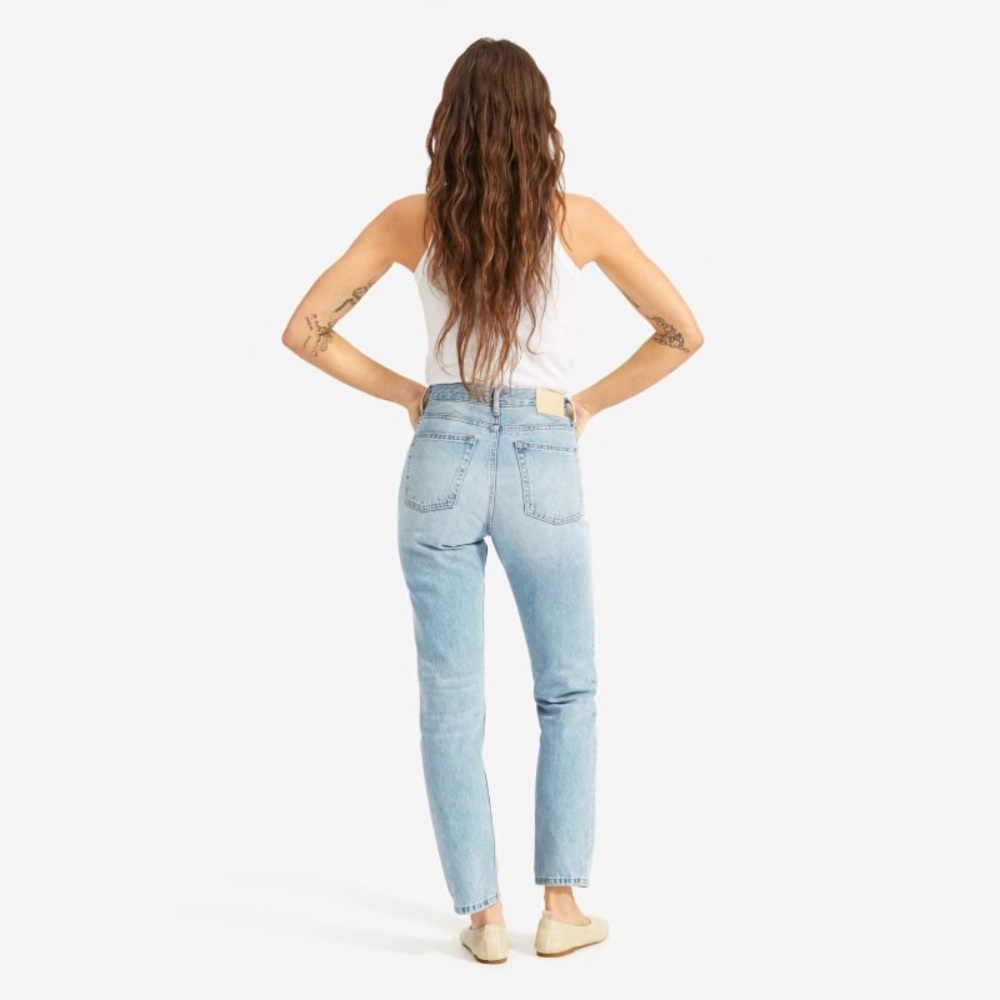 Everlane 90s Ankle High Rise Cheeky Straight Jean